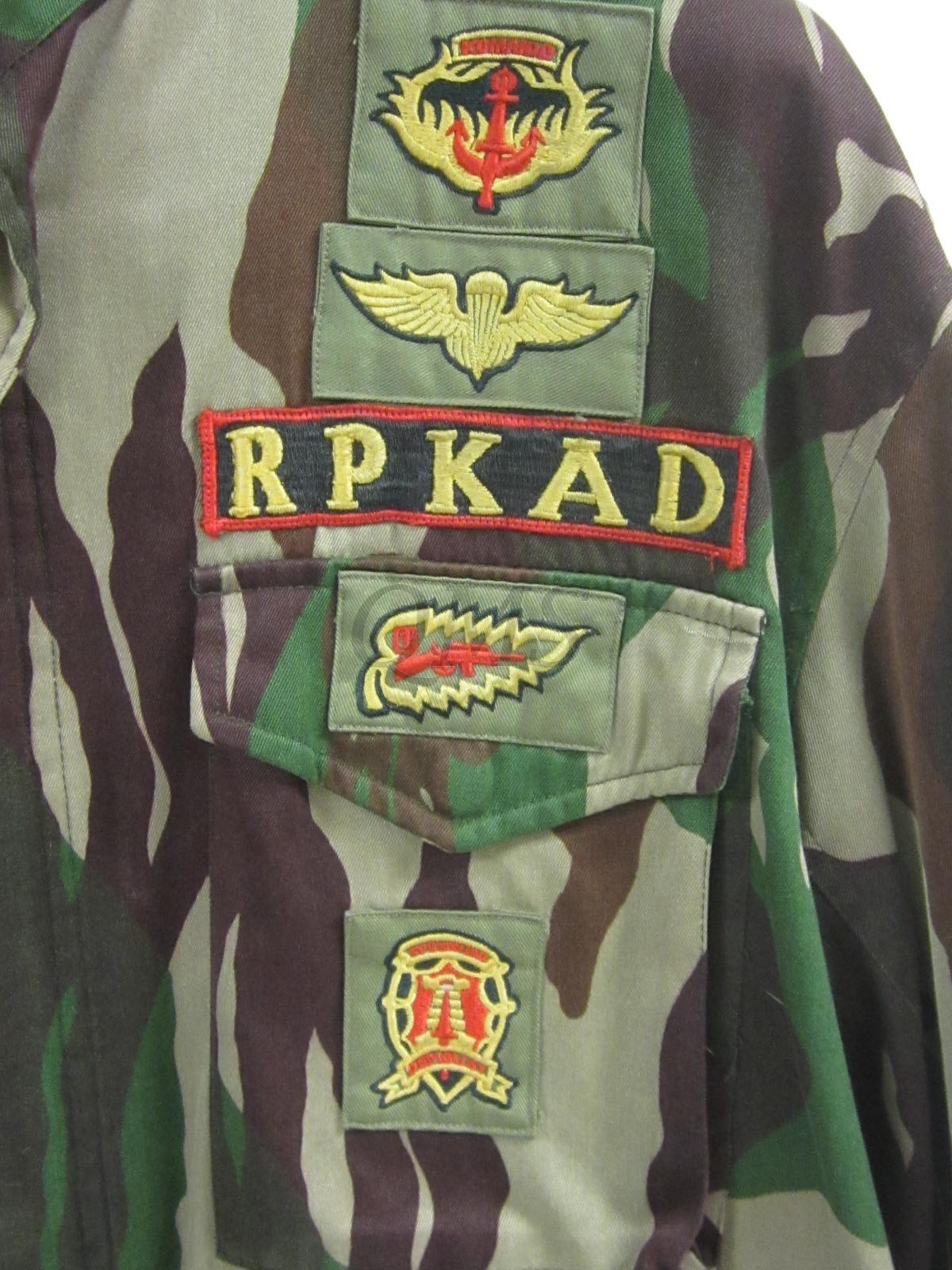 Jacket Indonesia camo RPKAD (Kopassus)
