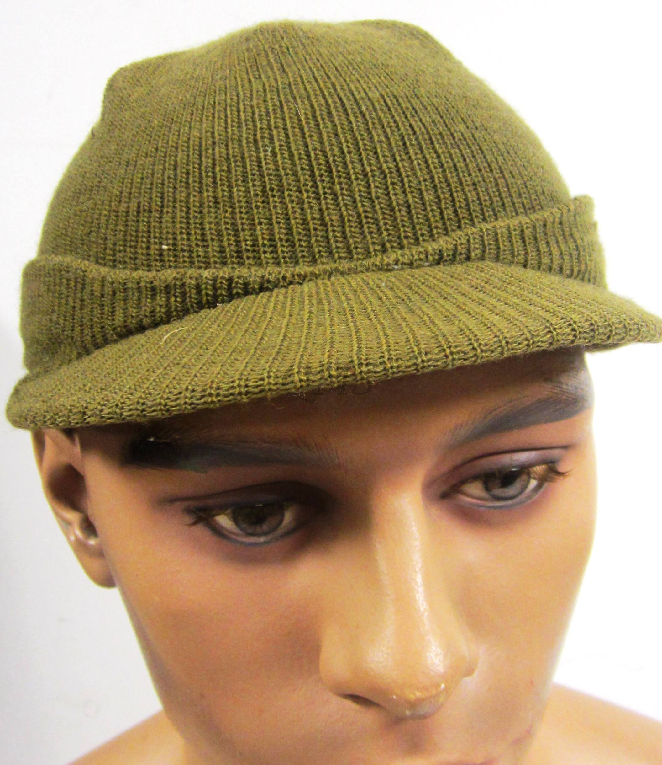 M1941USArmy OD Knitted Woollen Jeep Cap (Beanie Hat) COPY!!