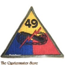 Mouwembleem 49e Armored Divison (Sleevebadge 49th Armored Division)