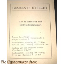 Bijlage Hoe te handelen met Distributiestamkaart , Gemeente Utrecht