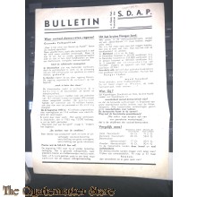 Bulletin van de Gemeentelijke Federatie Veendam der S.D.A.P. 1934-35