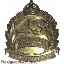 Cap badge 43rd Inf Bat (The Hindmarsh Regiment)