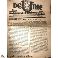 Krant de Unie no 2,  31 augustus 1940