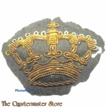 Sergeant-majoor kroon,  goud geborduurd  1940 
