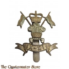 Cap badge 9th/12th Lancers Regiment 