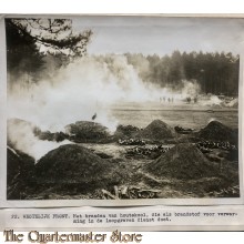 Press photo , WW1 Western front, burning coal for the trenches 