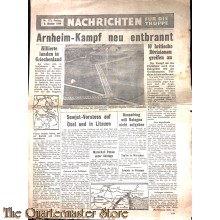 Flugblatt / Leaflet Nachrichten für die Truppe  nr 173 (News for the Troops,Nr 173 ) 6 oktober 1944