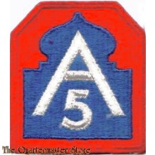 Mouwembleem 5th Army (Sleeve patch 5th Army)