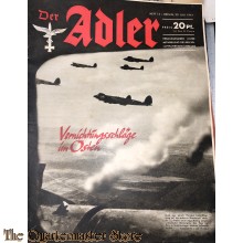 Zeitschrift Der Adler heft 15 22 juli 1941  (Magazine Der Adler No 15,  22 juli 1941)
