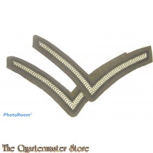 British rank chevrons Lance Corporal (canvas)