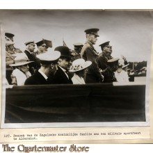 Press photo , WW1 Western front , Royal family visiting military Sports Festival at Aldershot