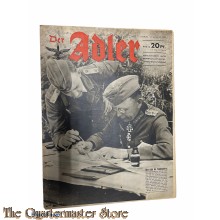 Zeitschrift Der Adler heft 17, 17 august  1943  (Magazine Der Adler No 17, 17 august 1943)