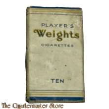 Carton box Players Weights cigarettes (Doosje Player Weights sigaretten)