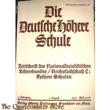 Die Deutsche Hohere Schule 1937 heft 15/16