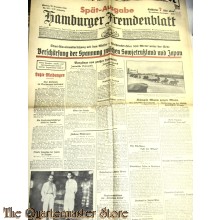 Zeitung Hamburger Fremdenblatt 23 dec 1935