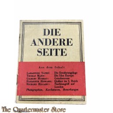 Flugblatt / Booklet G.47, DIE ANDERE SEITE (The Other Side, No. 1)