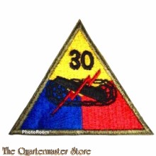 Mouwembleem 30e Armored Divison (Sleevebadge 30th  Armored Division)