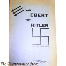 Brochure , van Ebert tot Hitler 1933