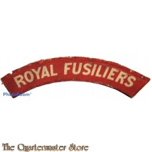 Shoulder flash Royal Fusiliers (canvas)