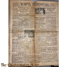 Krant WARTA INDONESIA 6 dec 1948