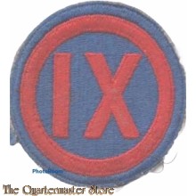 Mouwembleem 9th Corps (Sleeve patch 9th Corps)