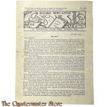 Newspaper ; National News-Letter no 460, 3rd may 1945