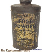 Tin Footpowder US Army 1918