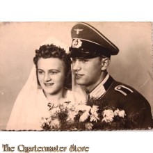 Photo (Mil. Postcard) NCO wedding picture