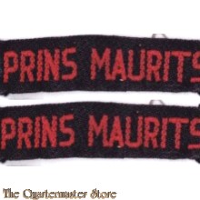 Straatnamen Prins Maurits set  (Regiment Veld Artillerie)