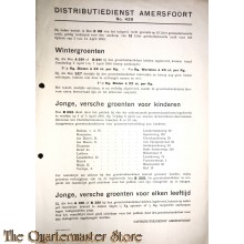 Distributiedienst Amersfoort no  429  t/m 14 april 1945