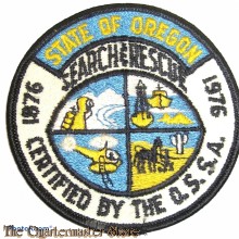 Patch State of Oregon Search and Rescue (SAR)