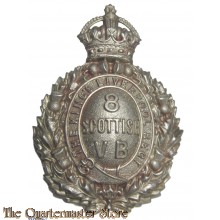 Cap badge 8th Scottish Volunteer Battalion VB King's Liverpool Regiment 