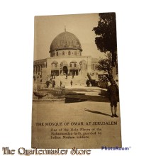 Postcard 14-18 The Mosque of Omar, at Jerusalem