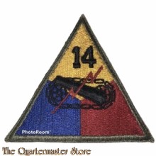 Mouwembleem 14th Armored Division (Sleevebadge 14th Armored Division)