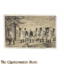 (Feld) Postkarte 1915 Illustr Lieder, Es geht bei gedampfter Trommel klang (K.O.  feldpost exp. der 1 Marine-Div.)