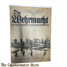 Magazine Die Wehrmacht 4e Jrg no 6 ,  13 marz 1940