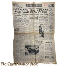 Newspaper , Daily Mail, no 15.334 Friday june 29 1945