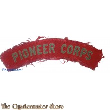 Royal Pioneer Corps (canvas)