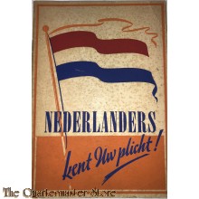Brochure Nederlanders kent uw plicht !