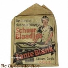 Papieren zak schuurblaadjes van “Tante Blank” 1940