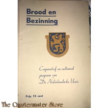 Brochure , Brood en Bezinning program van de Nederlandsche Unie