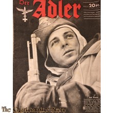 Zeitschrift Der Adler heft 25 ,7 dec  1943  (Magazine Der Adler No 25 7  dec 1943)