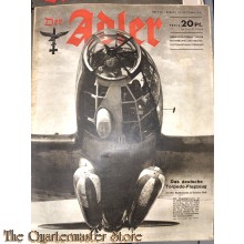 Zeitschrift Der Adler heft 21 ,14 okt 1941 (Magazine Der Adler no 21, 14 oct 1941)