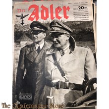 Zeitschrift Der Adler heft 5  , 3 marz 1942 (Magazine Der Adler No 5, 3 marz 1942)
