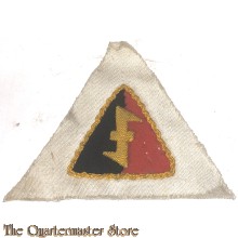 NSB/W.A. Cap badge on white cloth