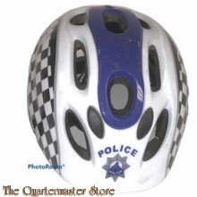 British POLICE bicycle helmet 