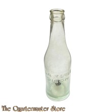 WK2 Mineral Flasche La Perle Dison ( Glass Mineral bottle WW2 Le Perle Dison)