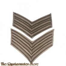 Rank chevrons Sergeant (tropical)