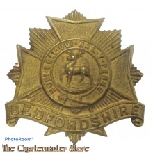 Cap badge Bedfordshire Regiment (c. 1914–1918)