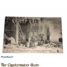 Postcard 1914-15 Reims bombarded, Wash house in Ponsardin street